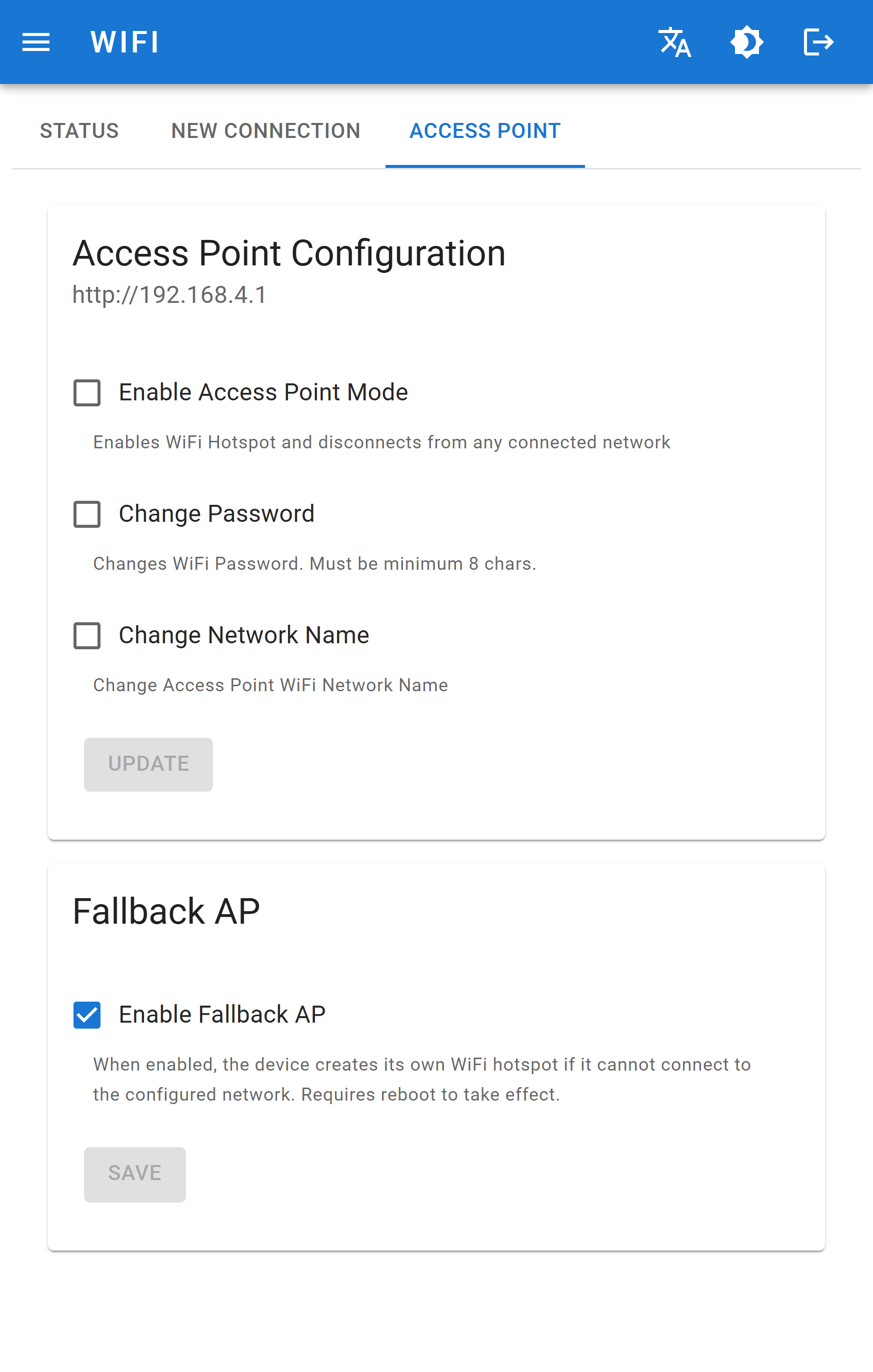 WiFi Access Point