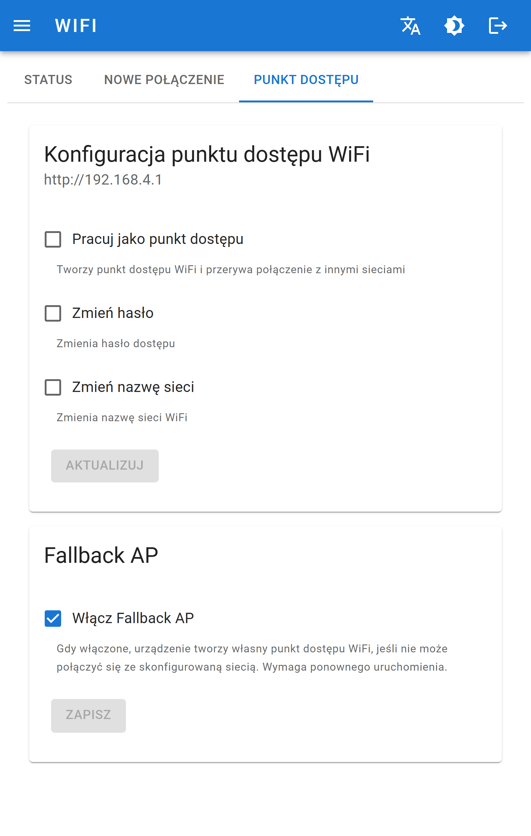 Punkt dostępu WiFi